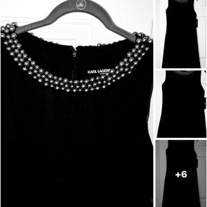 Karl Lagerfeld Runway black Dress